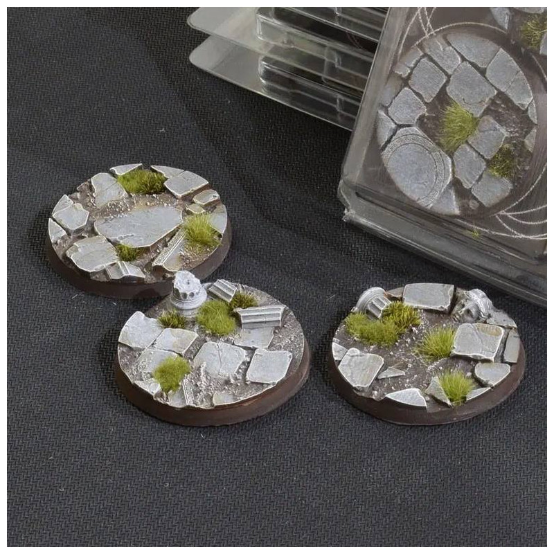 Temple Bases, Round 50mm (x3)