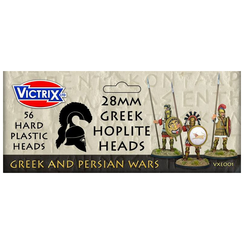 28mm Greek Hoplite Heads