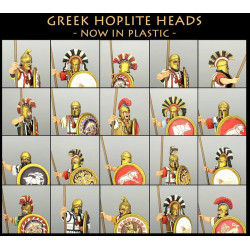 28mm Greek Hoplite Heads
