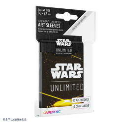 SW  Unlimited Art Sleeves Card Back Yellow