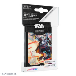 SW  Unlimited Art Sleeves Mandalorian